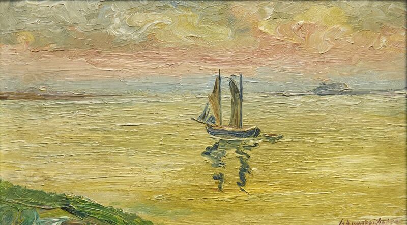 Datei:Lode van der Linden Segelboot.jpg